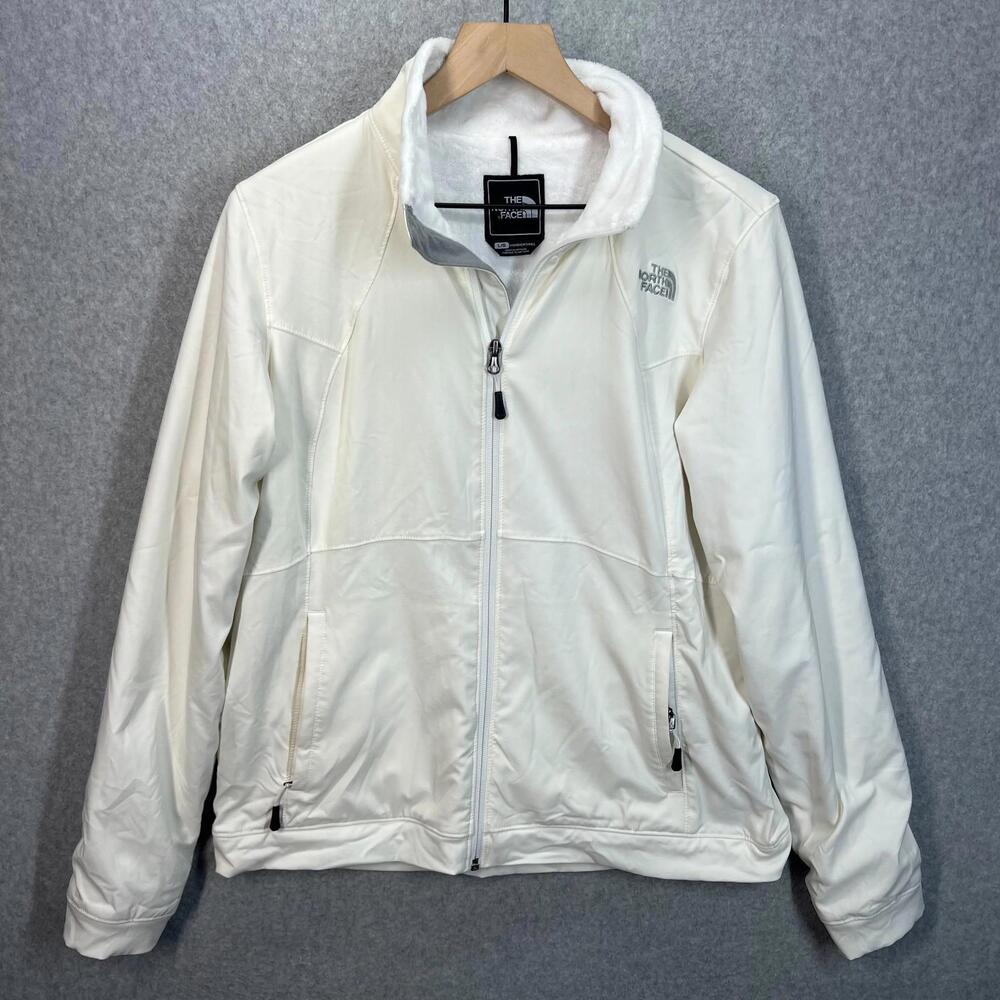 The North Face Women’s L Apex Risor Water-Repellent Full-Zip Jacket White